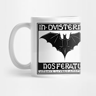 NOSFERATU BAT B&W Mug